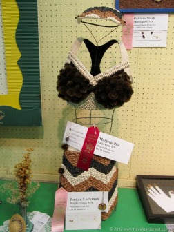 Wearable crop art at the MN State Fair