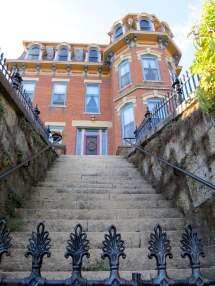 One of the many historic homes in Galena, Illinois