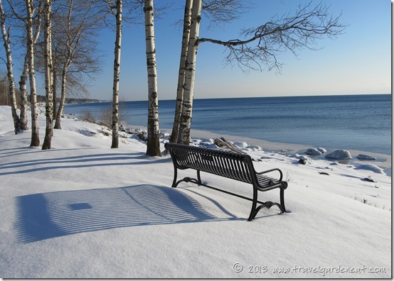 Sunny morning on Lake Superior