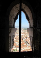 Florence from inside the Bell Tower